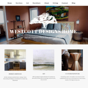 Westcott Designs website