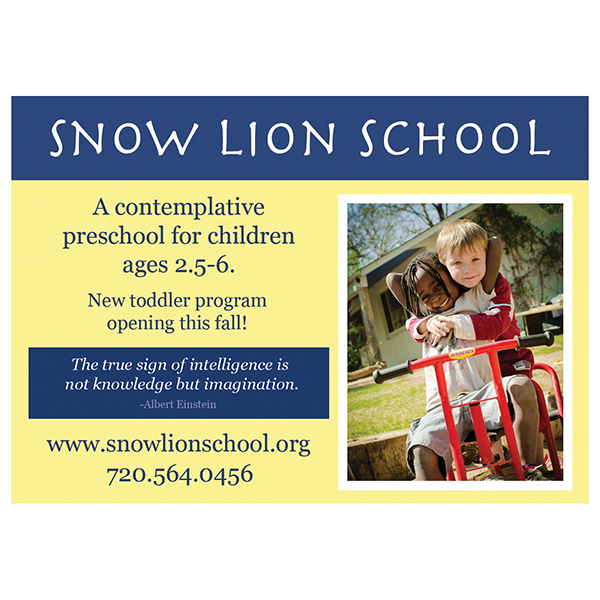 Snow Lion Ad