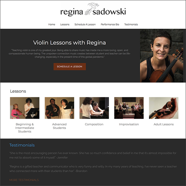 Regina Sadowski website